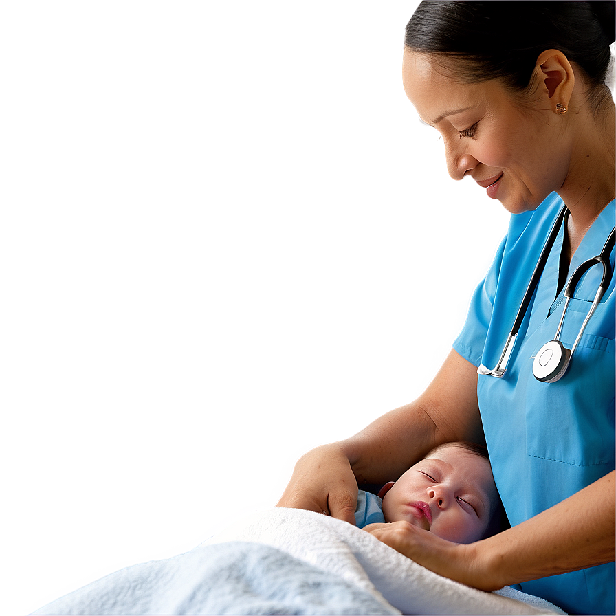 Childbirth Nurse Png Hhw