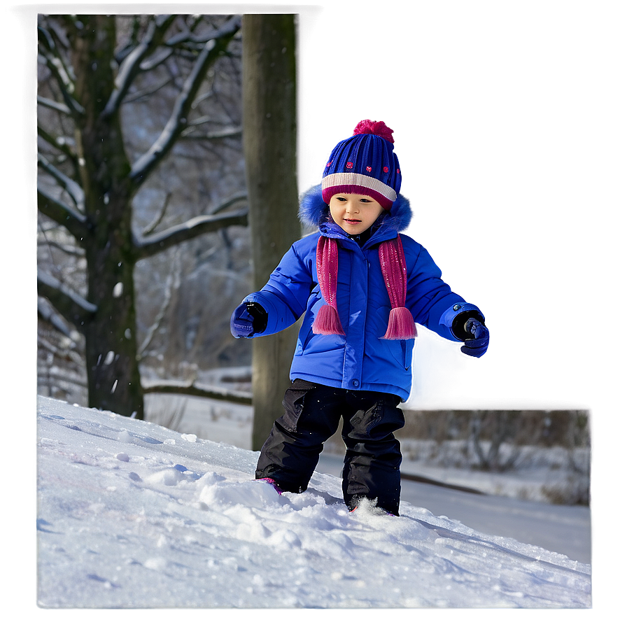 Children In Snow Png 67