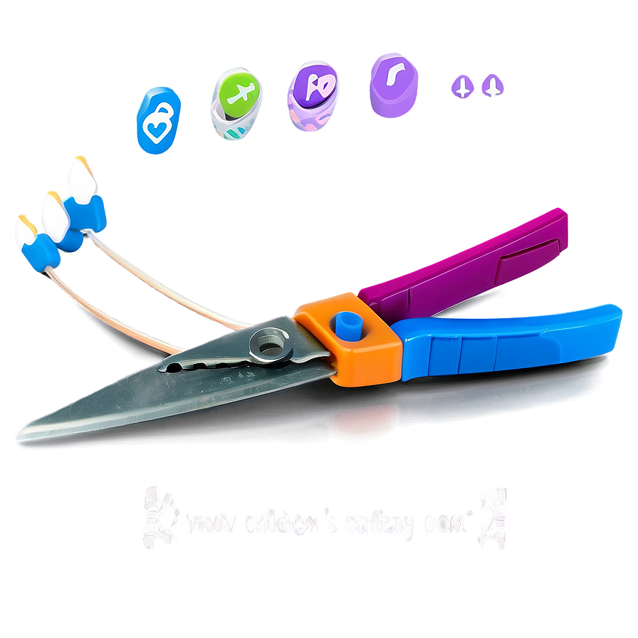 Children's Safety Craft Shears Png 12