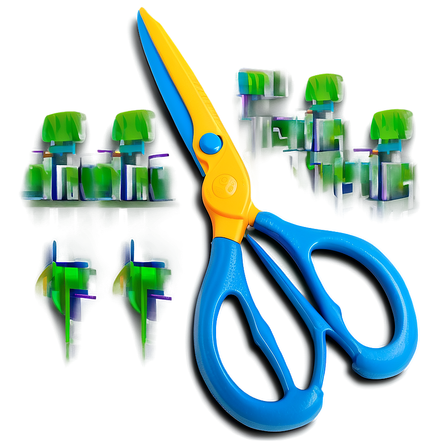 Children's Safety Craft Shears Png Mae59