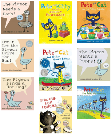 Childrens Book Covers Collection Pete The Cat