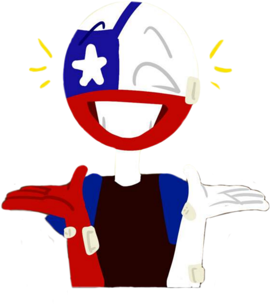 Chilean Flag Anime Character