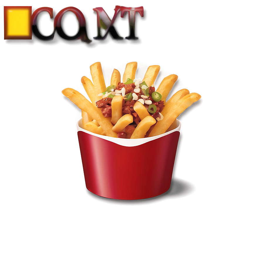 Chili Cheese Fries Png 36