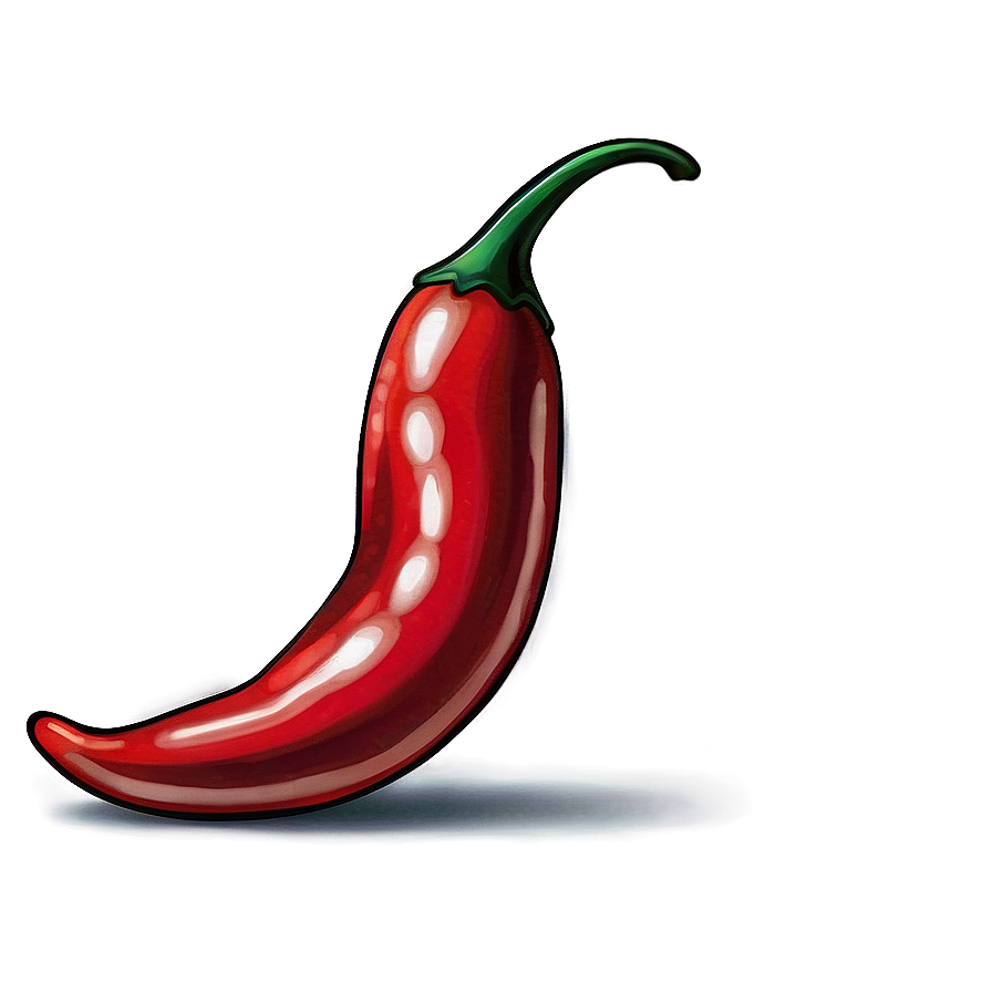 Chili Pepper Drawing Png Yxw24