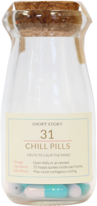 Chill Pills Bottle Concept