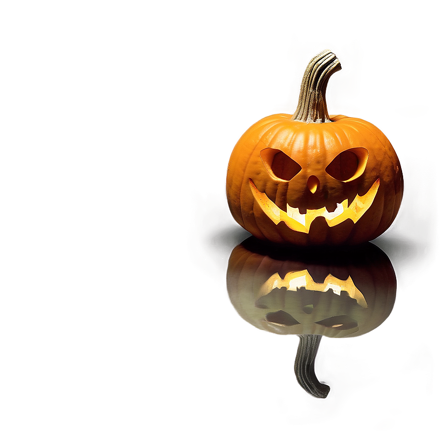 Chilling Scary Pumpkin Stare Png 92