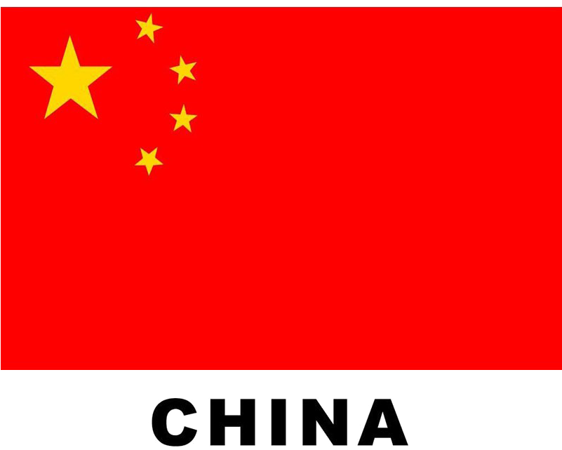 China Flag Graphic