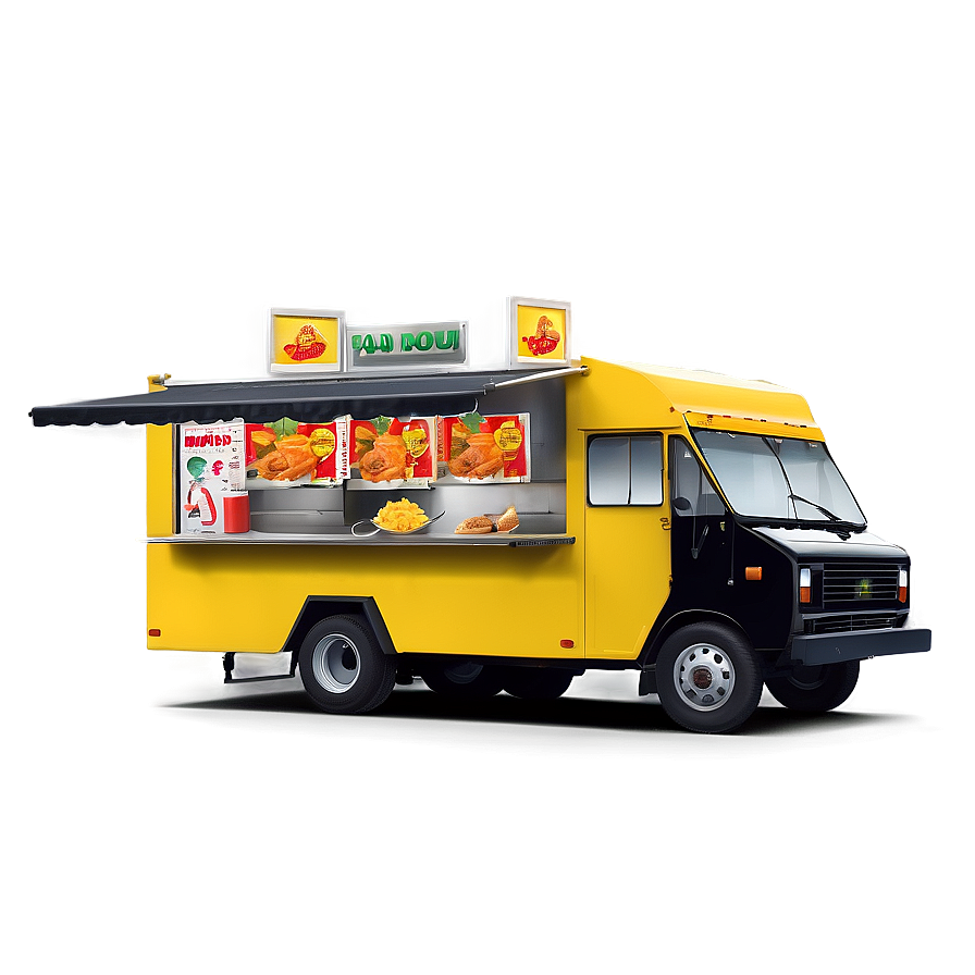 Chinese Food Truck Png Tug98