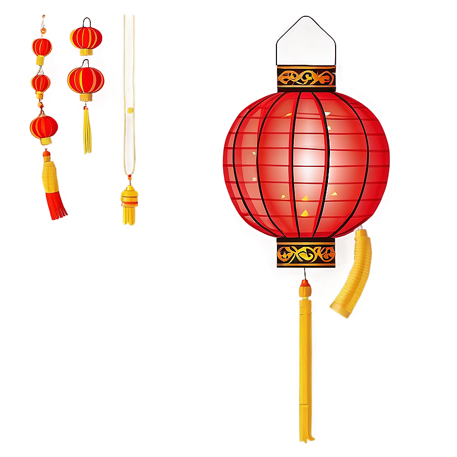 Chinese Lantern Vector Png 57