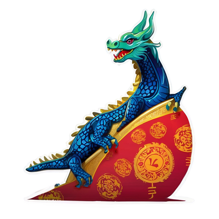 Chinese New Year Holiday Dragon Png 06242024