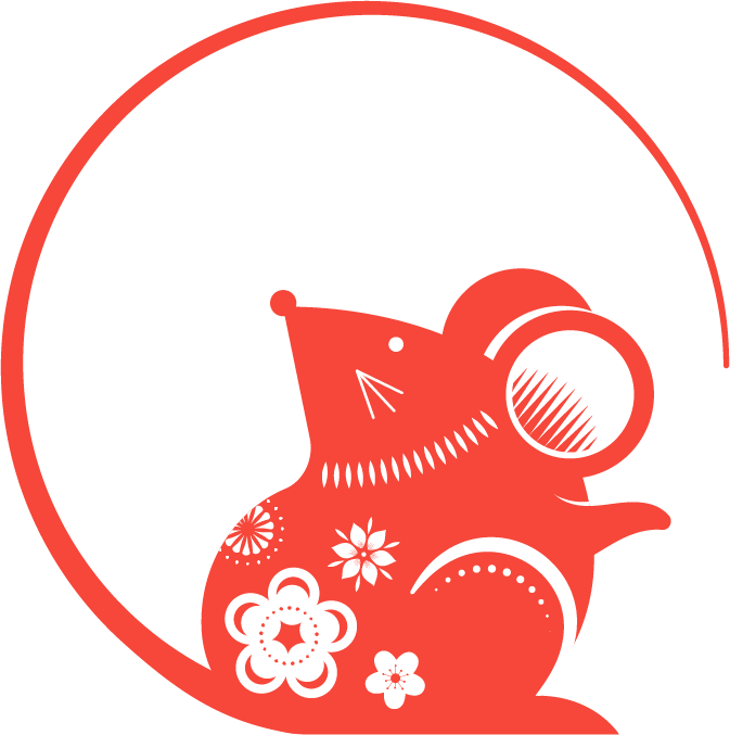 Chinese New Year Rat Design