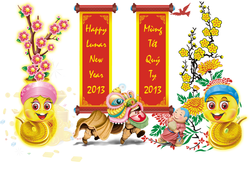 Chinese New Year2013 Celebration Illustration