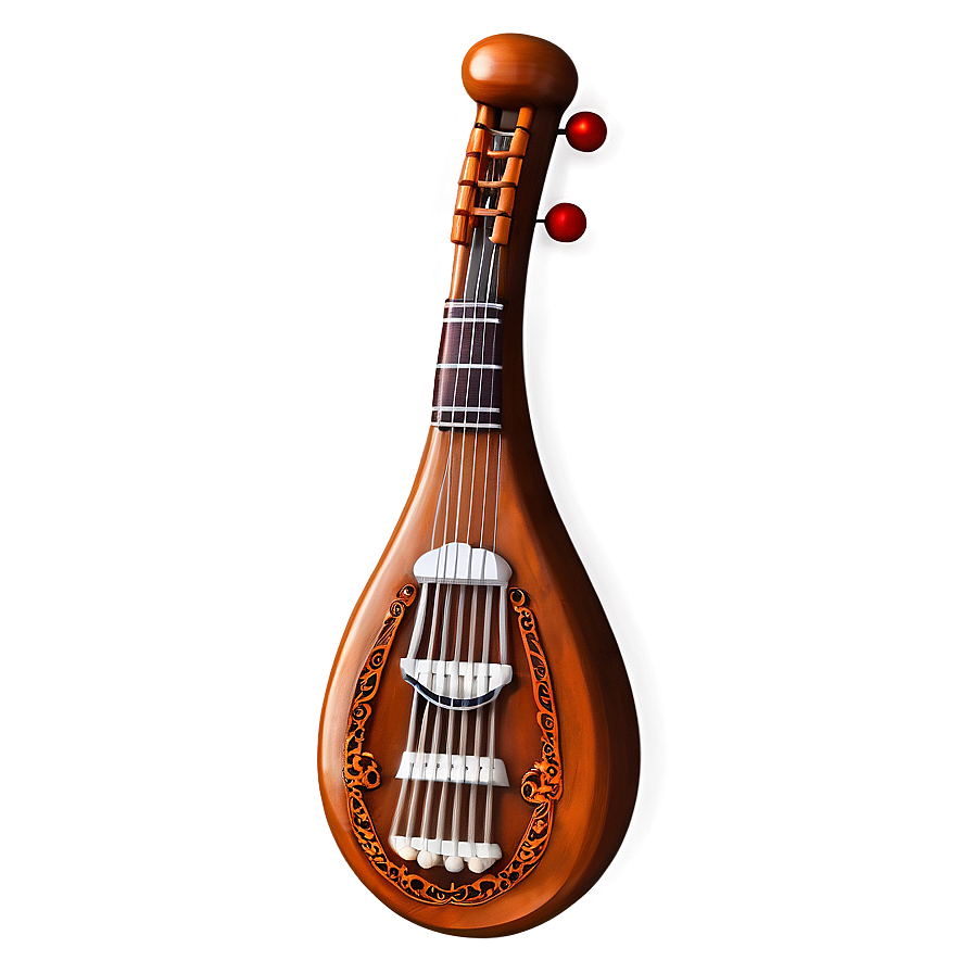 Chinese Traditional Pipa Instrument Png 68