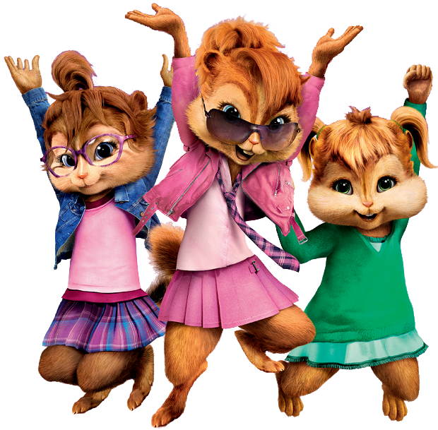 Chipettes Animated Group Pose