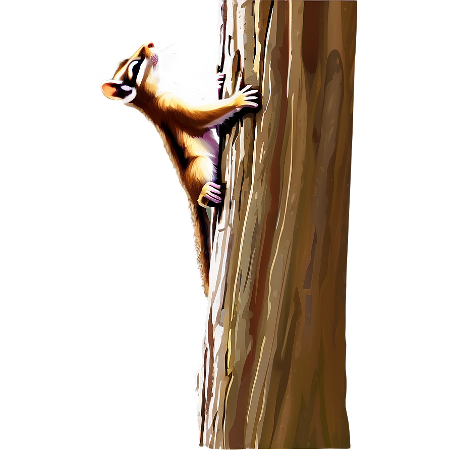 Chipmunk Climbing Png Ltq41