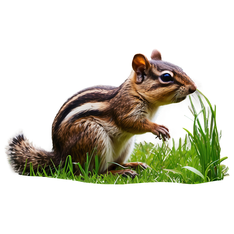 Chipmunk In Grass Png 06242024