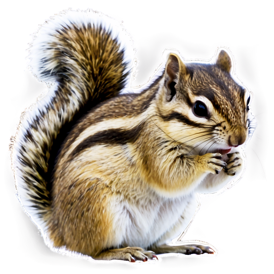 Chipmunk In Snow Png 06242024