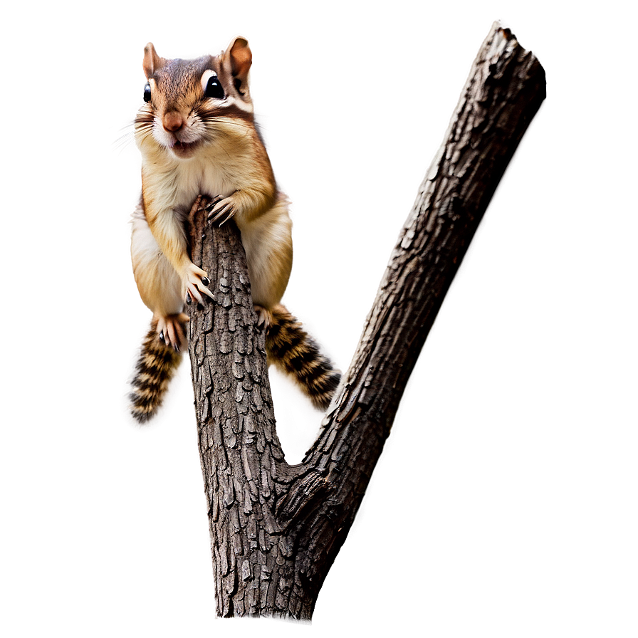 Chipmunk On Tree Branch Png 19