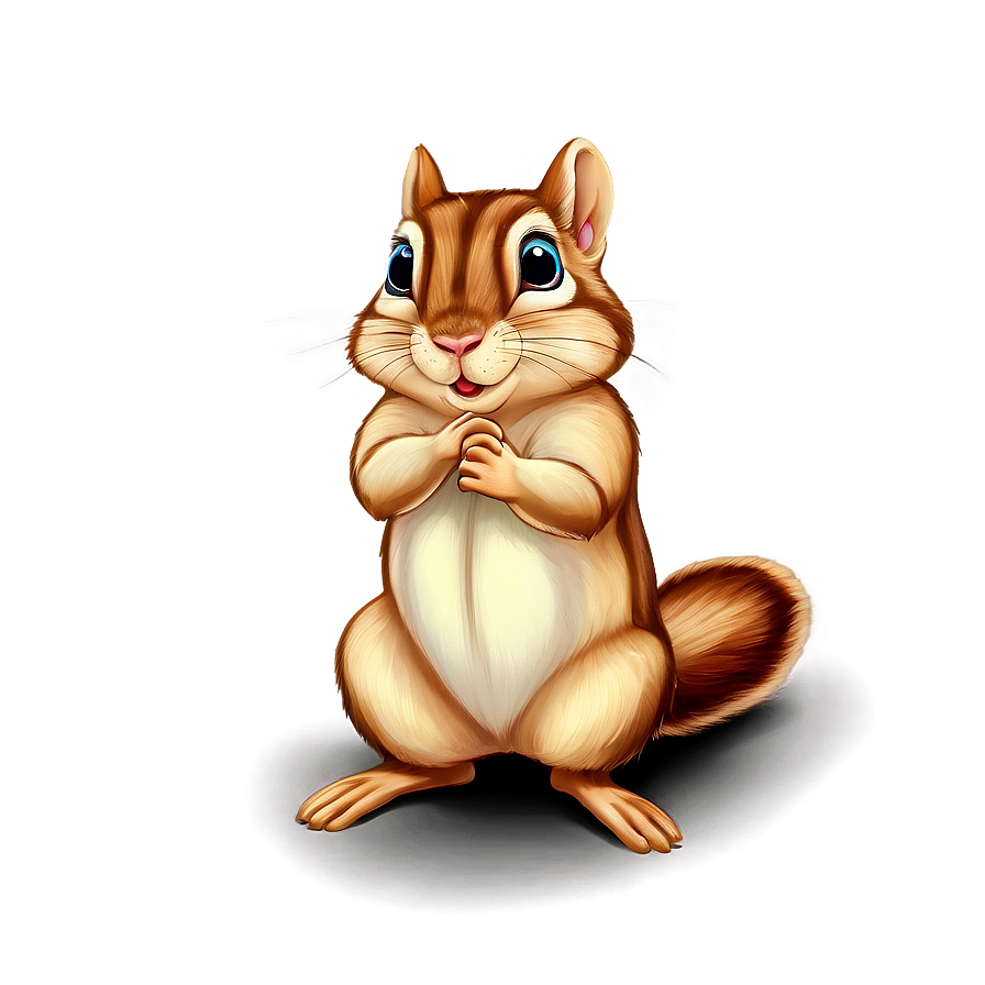 Chipmunk Vector Art Png 16