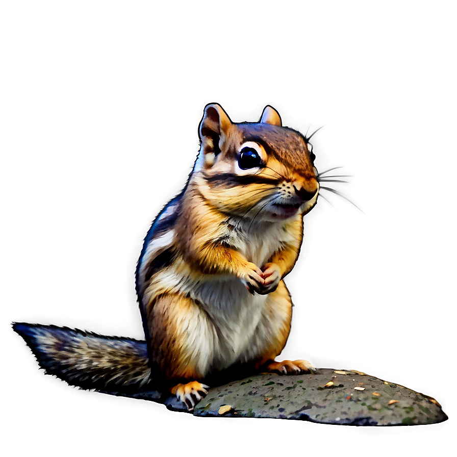 Chipmunk With Forest Background Png Gqr53