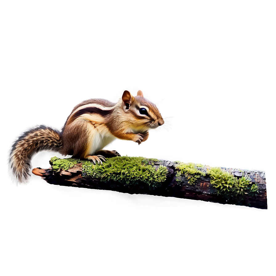 Chipmunk With Forest Background Png Nnr