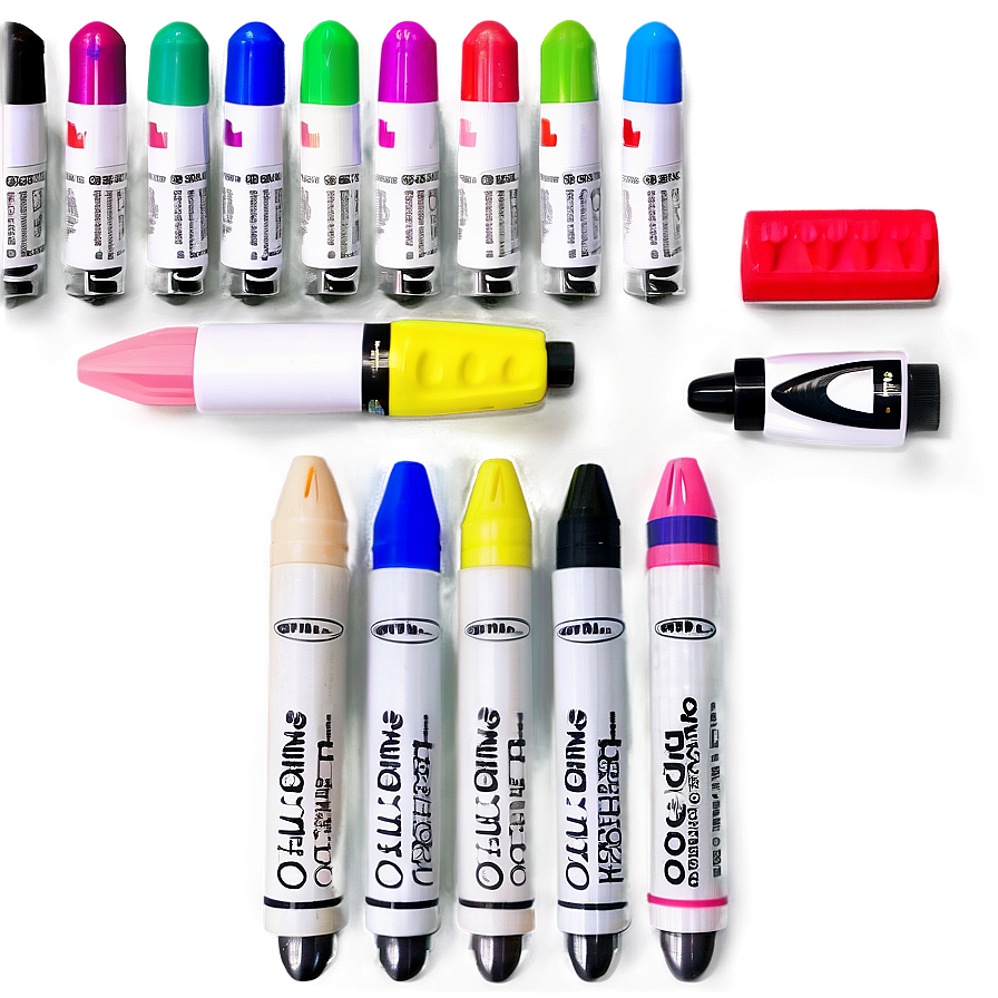 Chisel Tip Markers Range Png 62