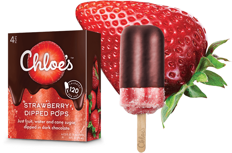 Chloes Strawberry Dipped Pops Product Image