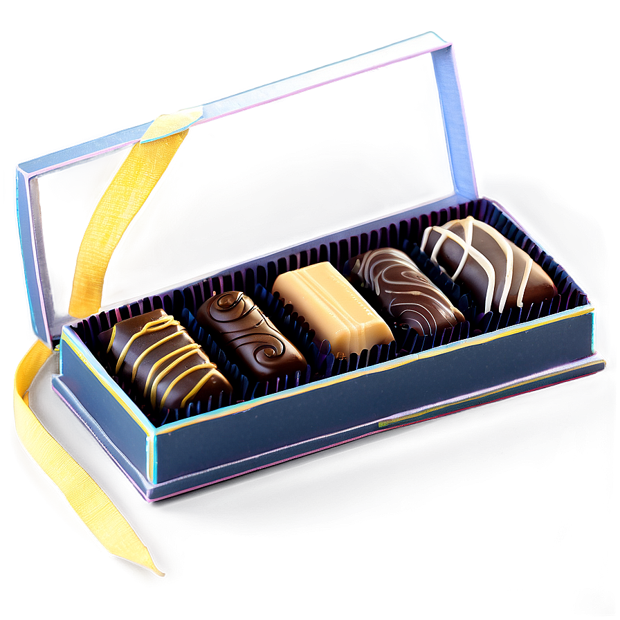 Chocolate And Caramel Box Png 27