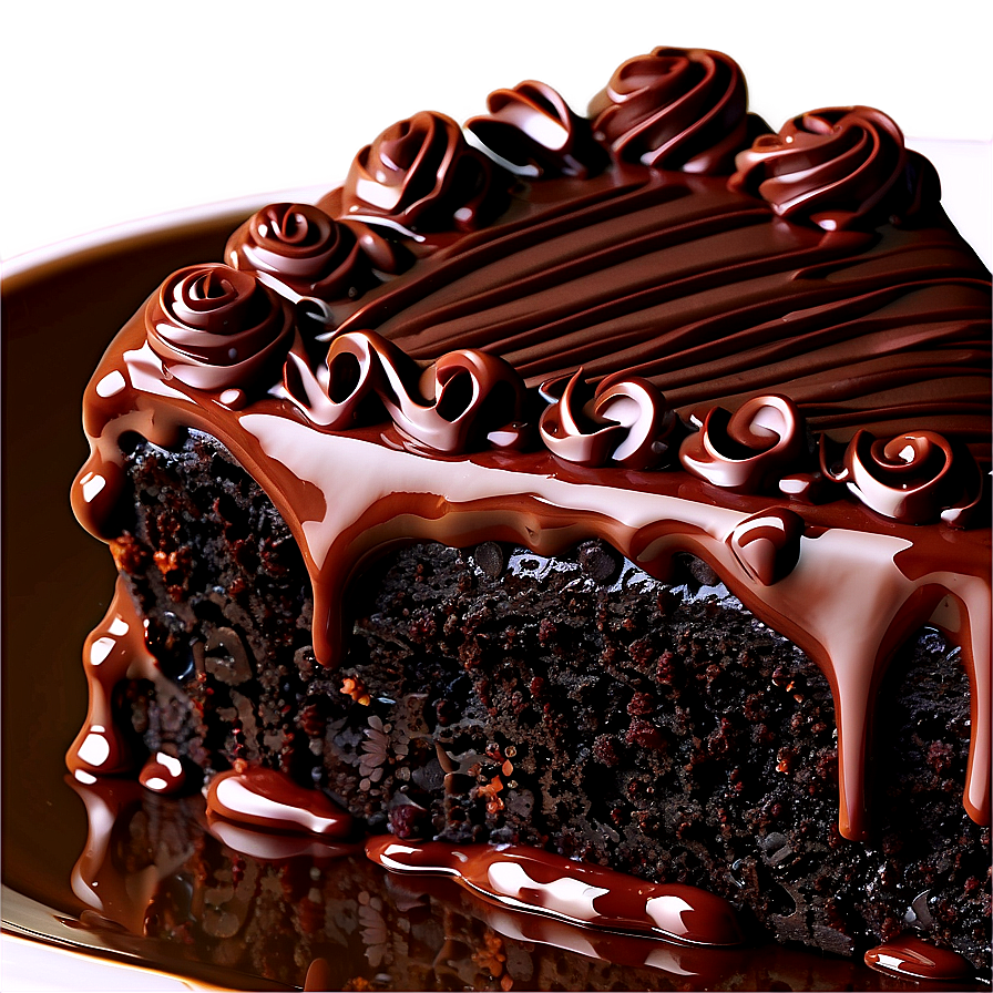 Chocolate Cake For Breakfast Png 11