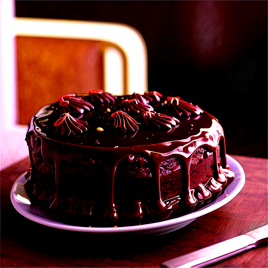 Chocolate Cake For Breakfast Png Xgx