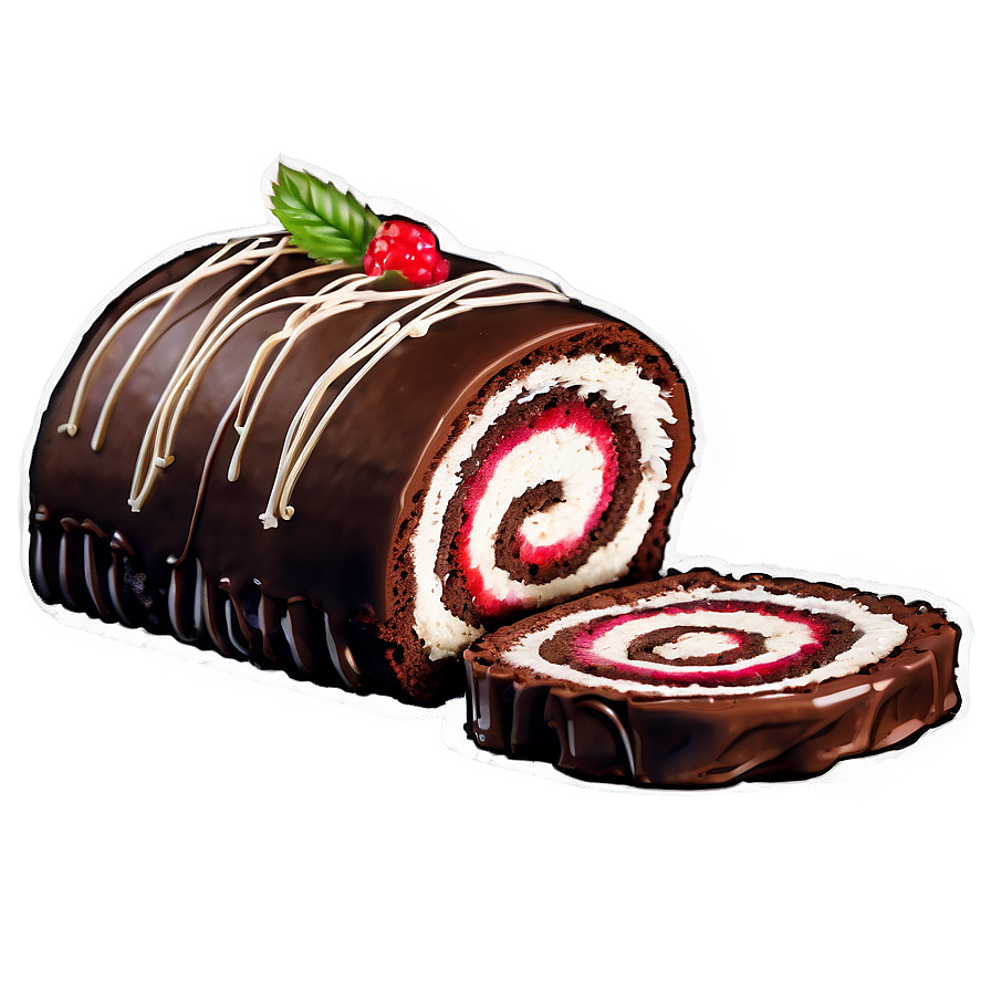 Chocolate Cake Roll Png 06202024