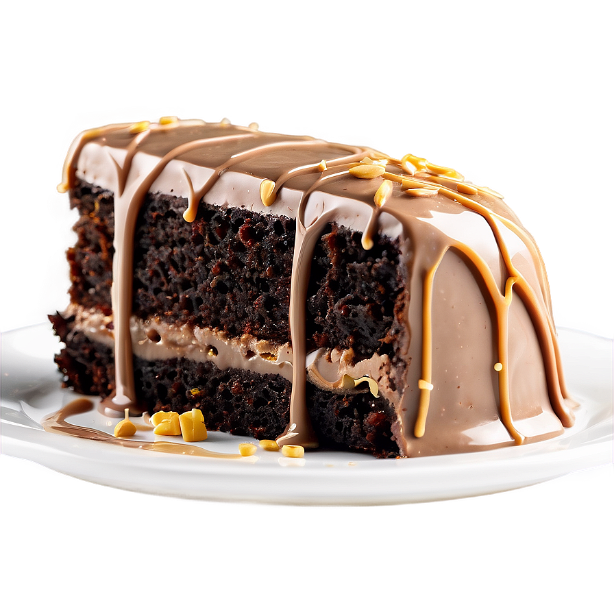 Chocolate Cake With Mocha Png Vti77