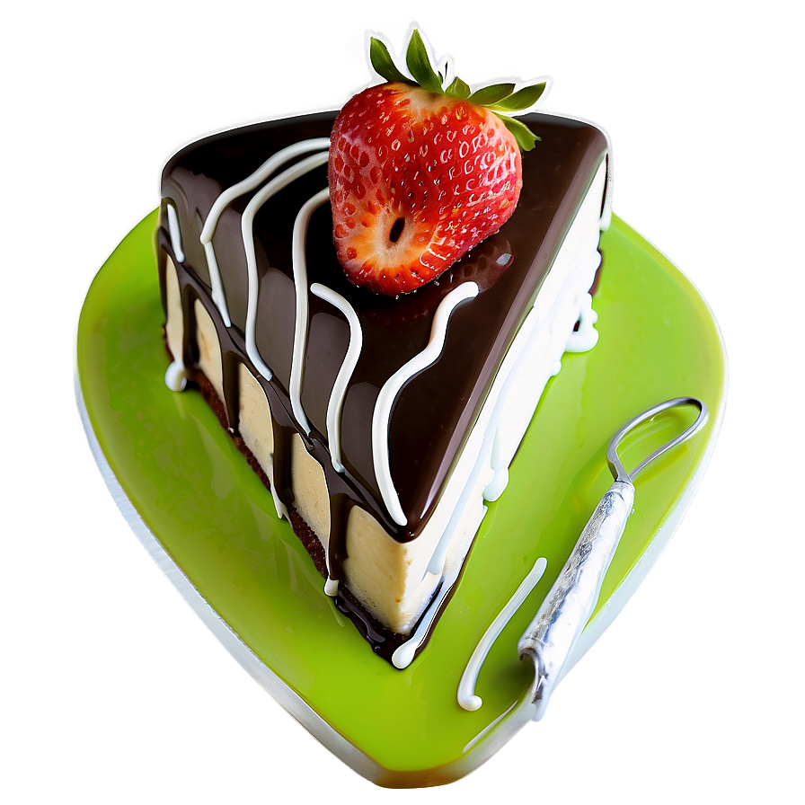 Chocolate Cake With Strawberries Png 06202024