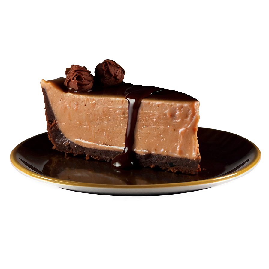 Chocolate Cheesecake Dessert Png 06202024