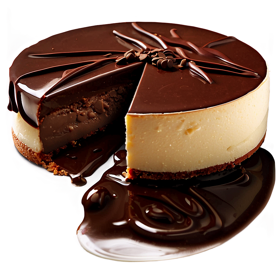 Chocolate Cheesecake Dessert Png 06202024