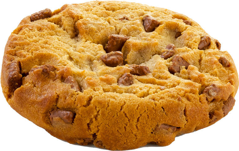 Chocolate Chip Cookie Isolated