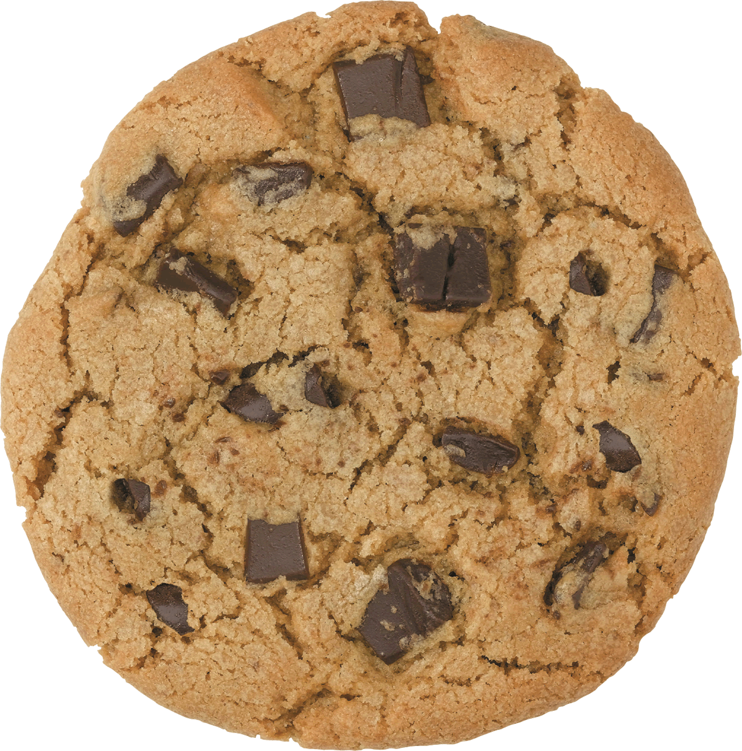 Chocolate Chip Cookie Top View.png