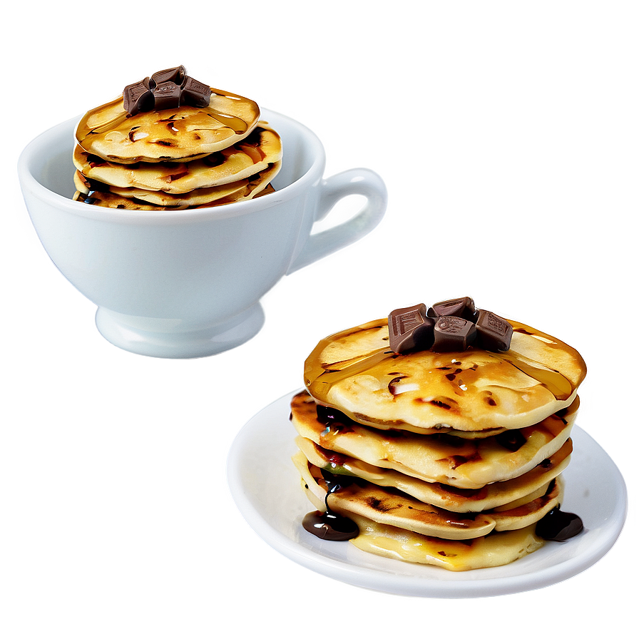 Chocolate Chip Pancakes Png Iey