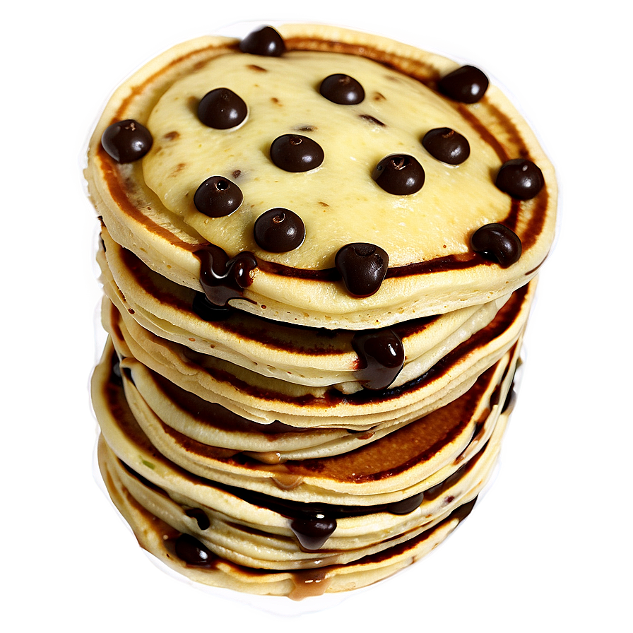 Chocolate Chip Pancakes Png Oox