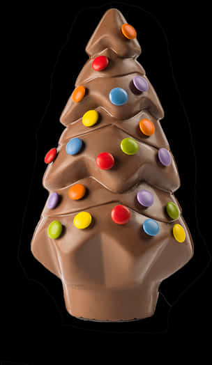 Chocolate Christmas Treewith Candies