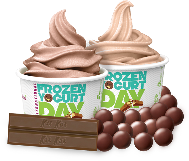 Chocolate Frozen Yogurt Celebration