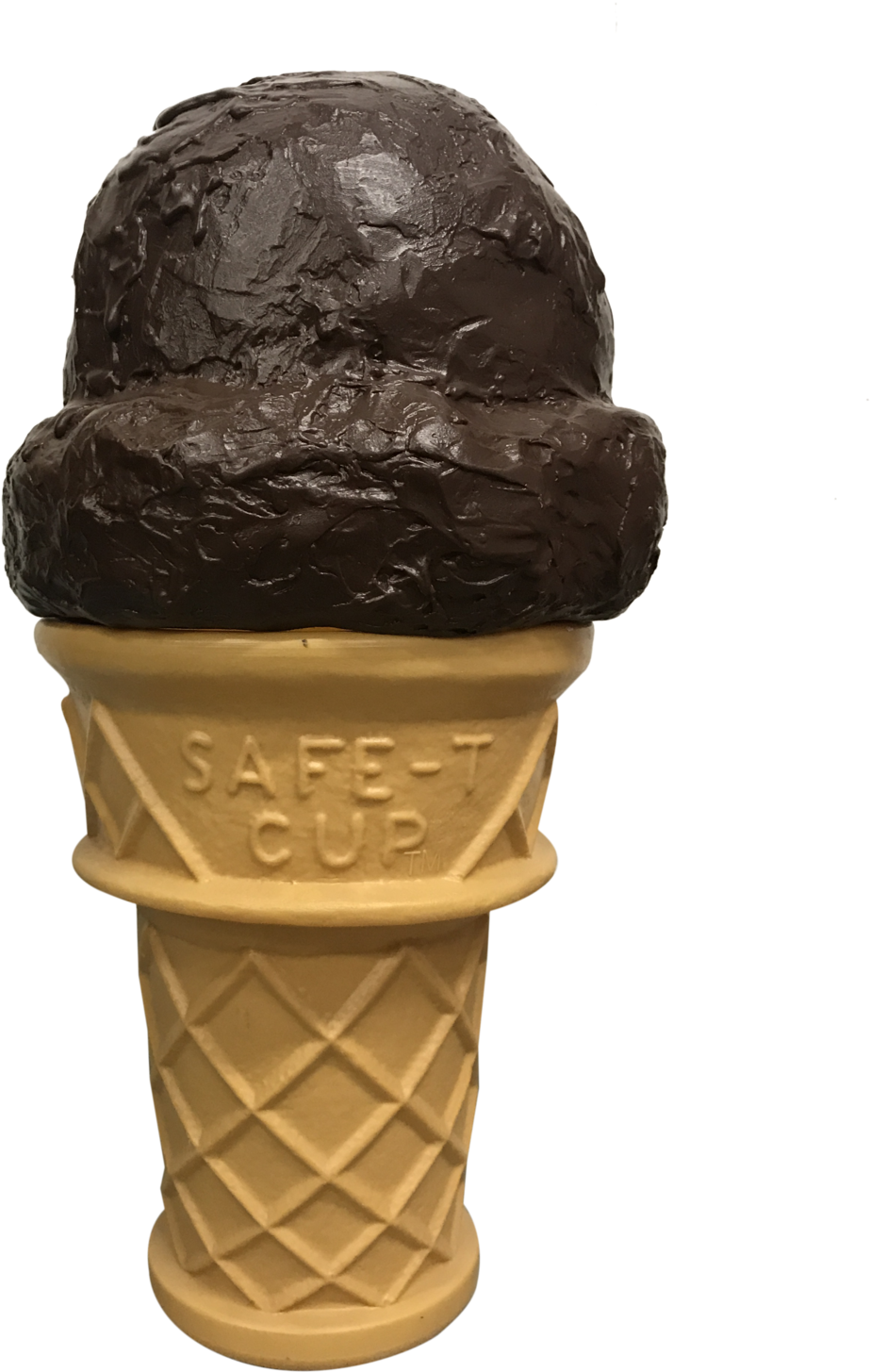 Chocolate Ice Cream Cone S A F T C U P