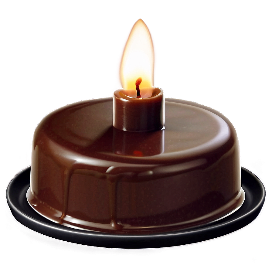 Chocolate Indulgence Candle Png 14