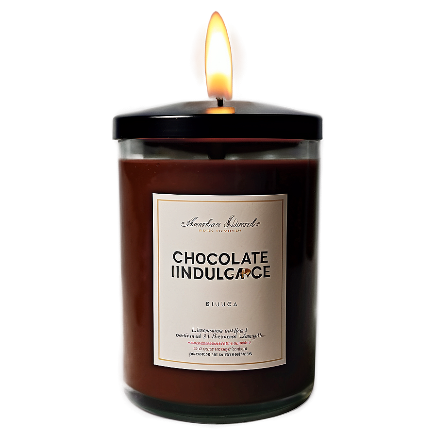 Chocolate Indulgence Candle Png Sdd