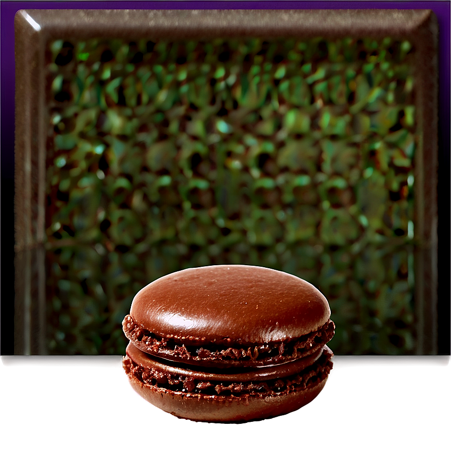 Chocolate Macaron Png 42