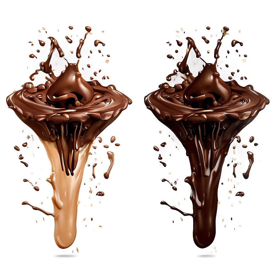 Chocolate Splash Explosion Png 96