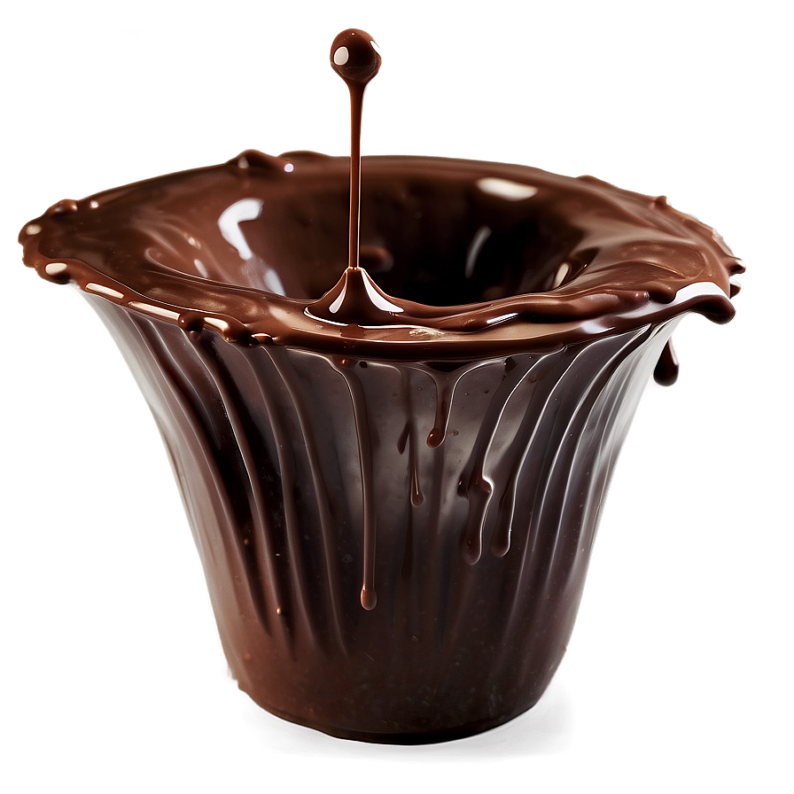 Chocolate Splash Isolated Png 06262024