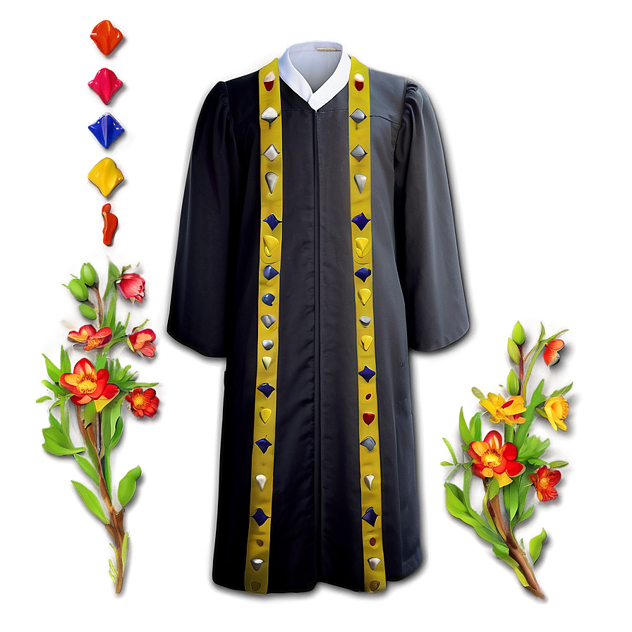 Choir Robe Uniform Png 06252024