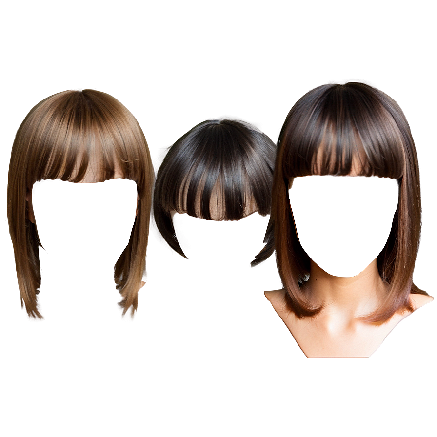 Choppy Bangs Design Png 05252024