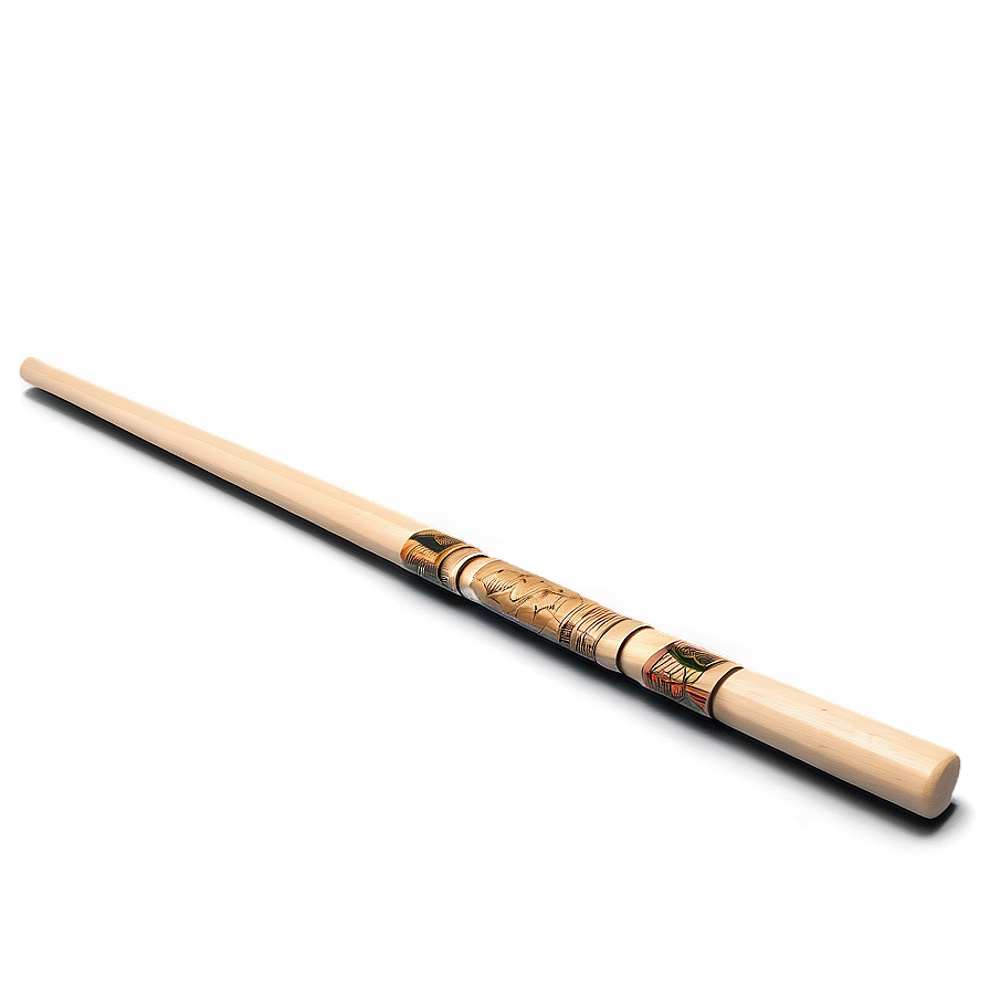 Chopstick With Carved End Png Iwm36